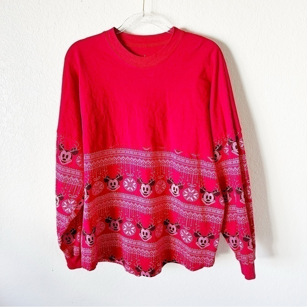 Disney Spirit Jersey - Holiday Mickey Mouse size L - Picture 2 of 11